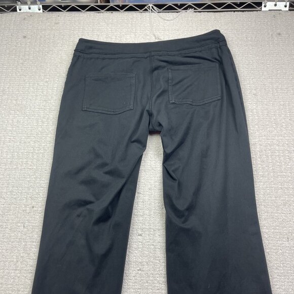Mountain Hard Wear Black Pants Womens Flare Wide Leg Drawstring Outdoor Read - Picture 7 of 9